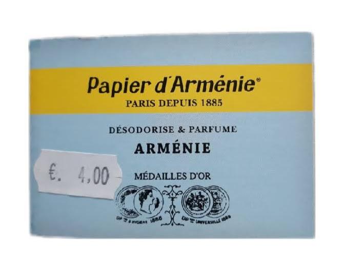 Pourquoi utiliser du papier d'Arménie à la maison ?